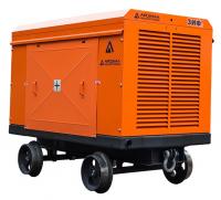 Взрывозащищенный компрессор ЗИФ ШВ 6/0,7 (на скатах)